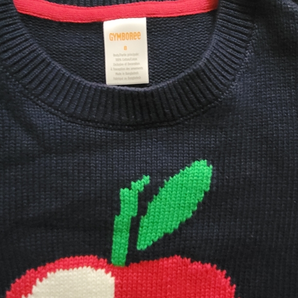 Gymboree Teachers Favorite Apple Theme girls set Size 8 - Picture 2 of 10